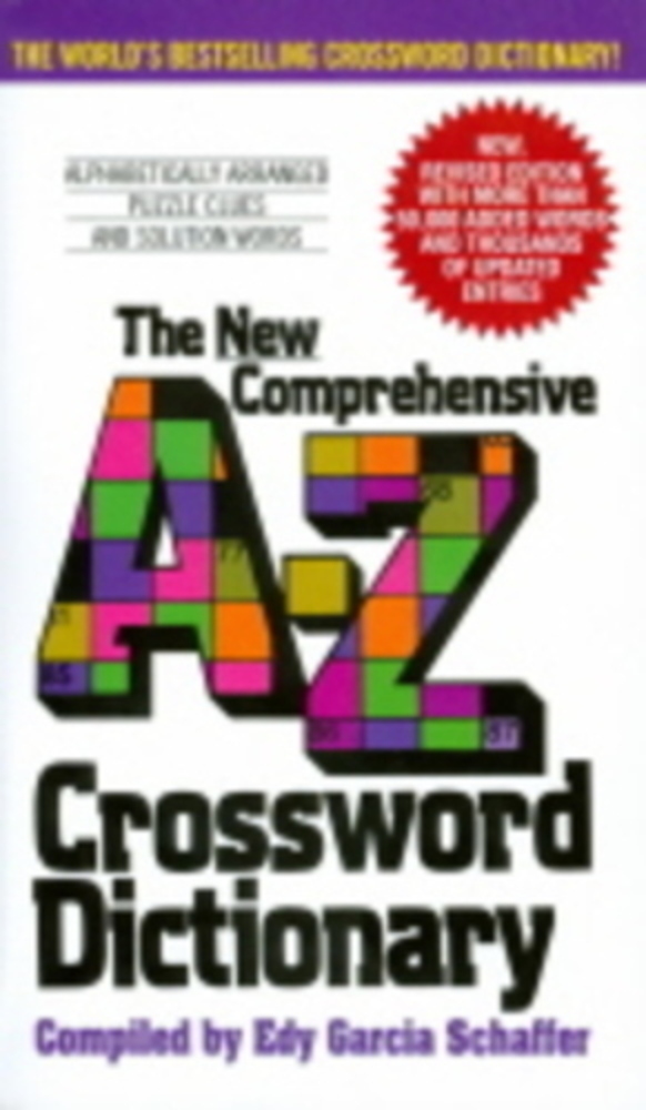 New Comprehensive A-z Crossword Dictionary-..