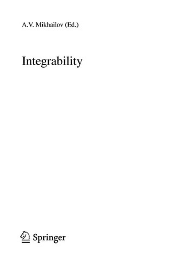 Integrability-..