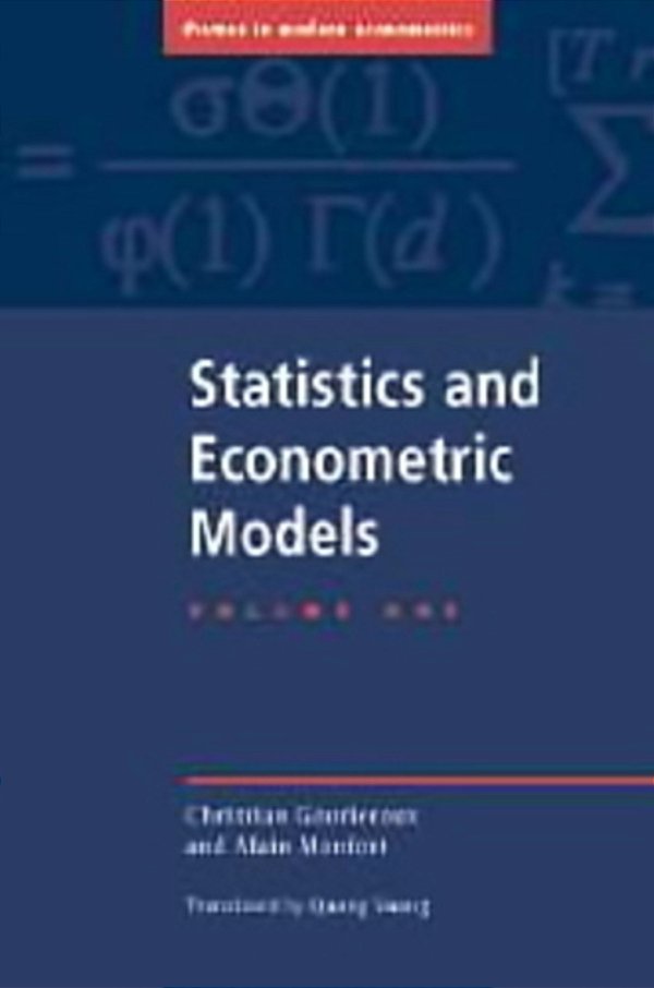 Statistics And Econometric Models - Vol. 1-..