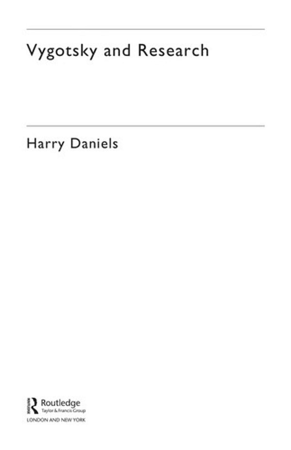 Vygotsky And Research-..