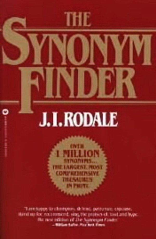 The Synonym Finder-..