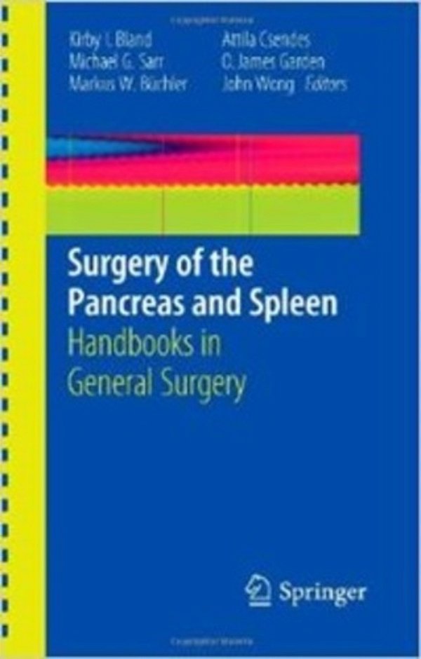 Surgery Of The Pancreas And Spleen-..