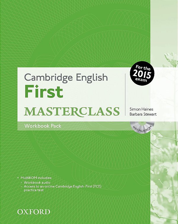 Cambridge English First Masterclass - Workbook Without Key Pack..-