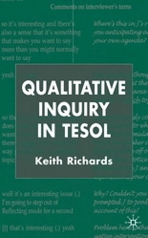 Qualitative Inquiry In Tesol-..