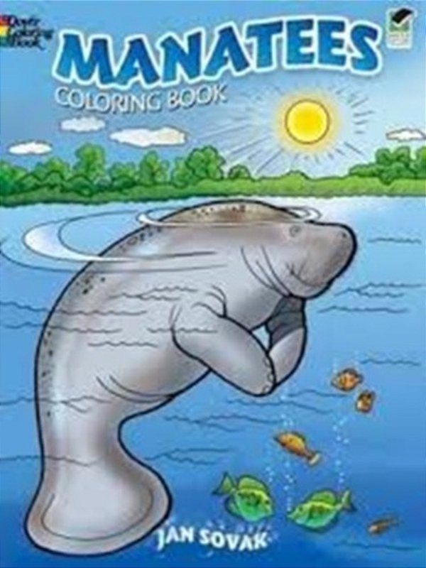 Manatees Coloring Book - Dover Nature Coloring Book-..