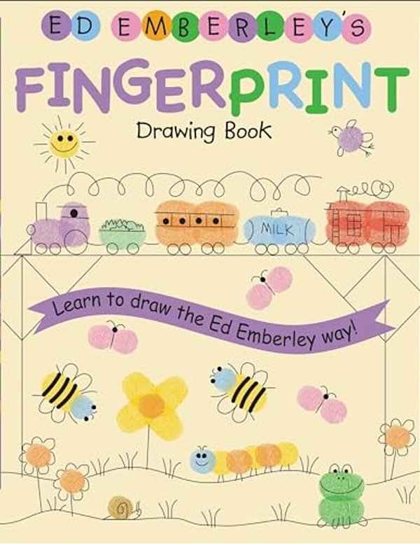 Ed Emberley's Fingerprint Drawing Book-..