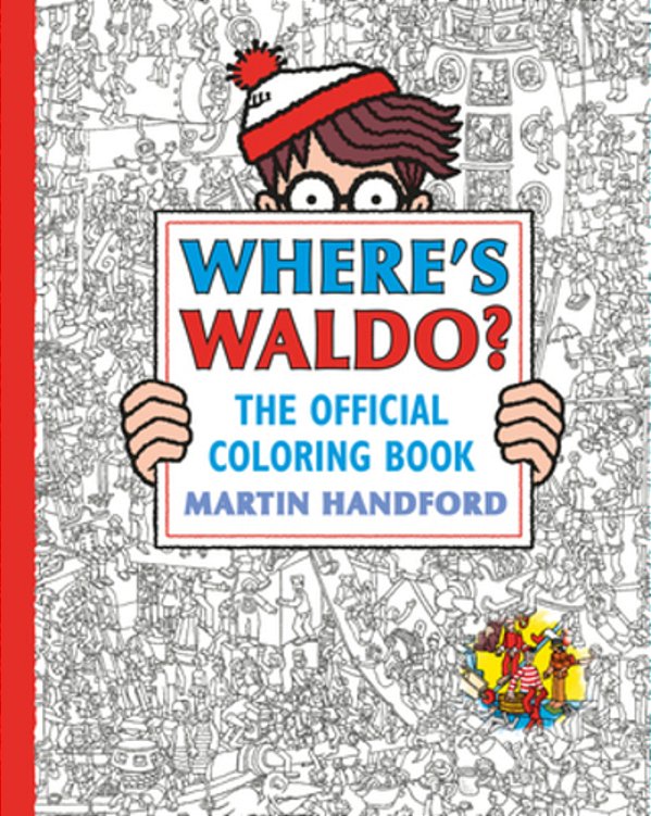 Where's Waldo? The Official Coloring Book-..