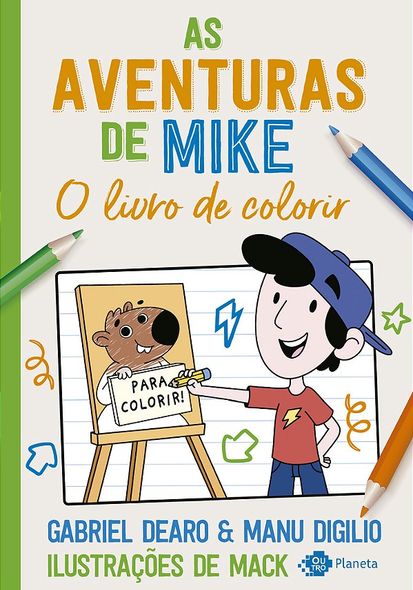As Aventuras De Mike - O Livro De Colorir