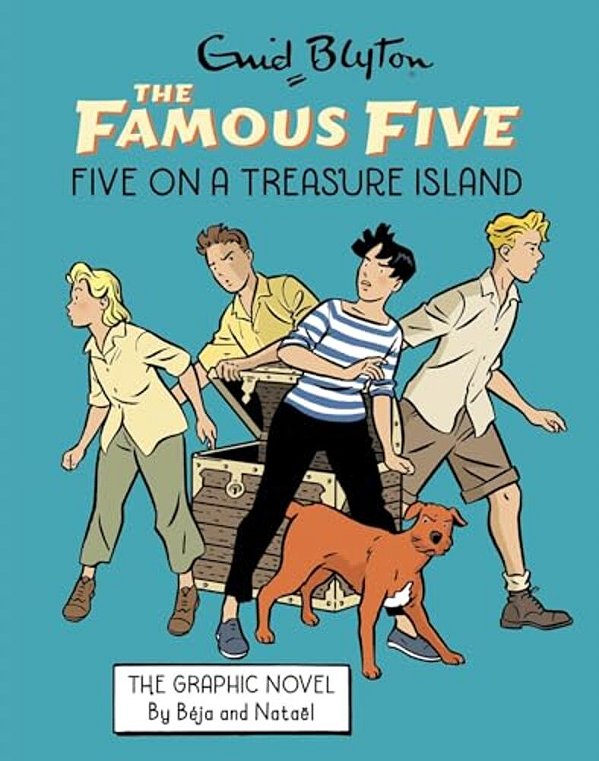 Famous Five Graphic Novel: Five On A Treasure Island: Book 1-..