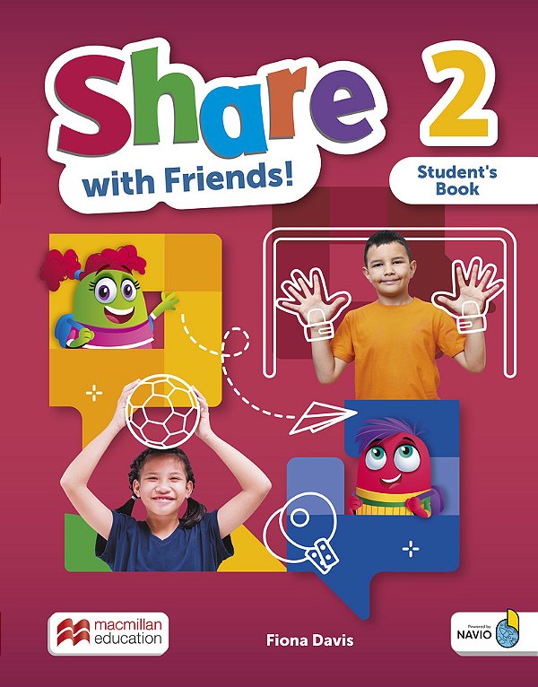 Share With Friends! 2 - Student With Sharebook And Navio App & Workbook..-