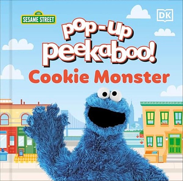 Pop-Up Peekaboo! Sesame Street Cookie Monster-..