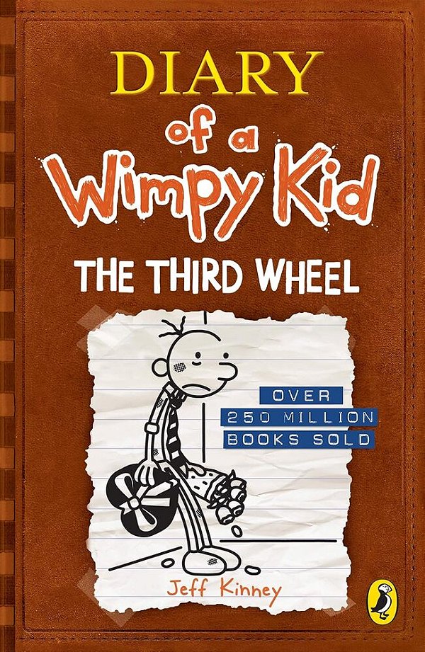 Diary Of A Wimpy Kid - The Third Wheel (Book #7) - Paperback-..