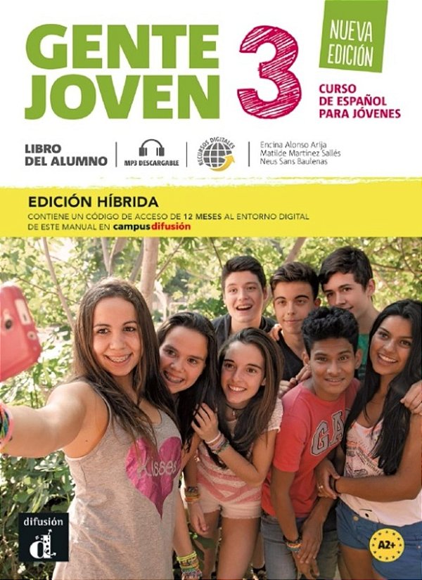 Gente Joven 3 - Libro Del Alumno Edición Híbrida - Nueva Edición
