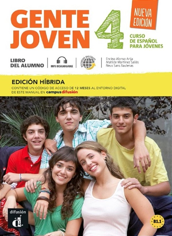 Gente Joven 4 - Libro Del Alumno Edición Híbrida - Nueva Edición