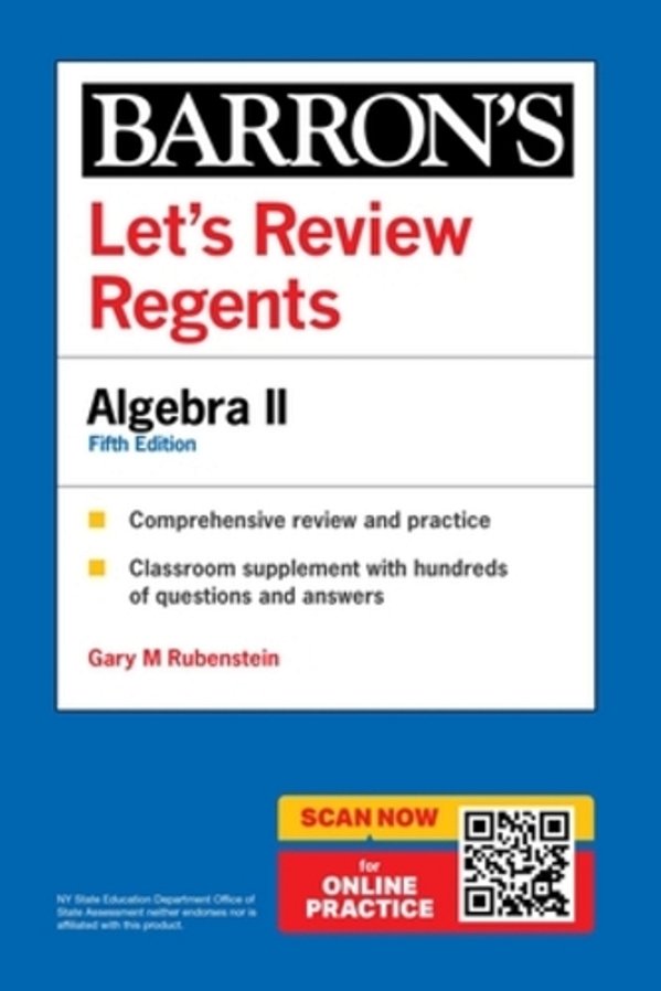 Let's Review Regents: Algebra II, Fifth Edition (Barron's New York Regents)-..