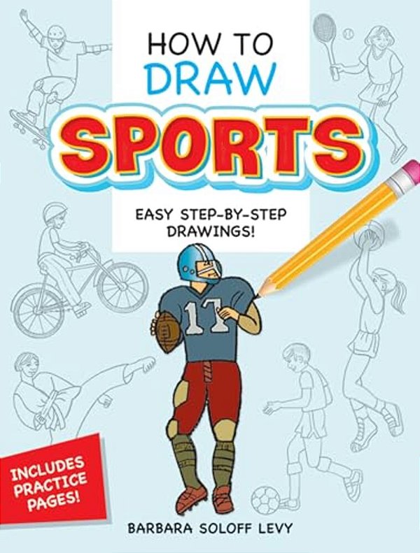How To Draw Sports: Step-By-step Drawings!-..