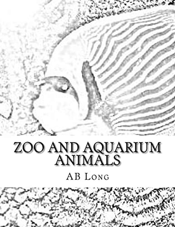 Zoo And Aquarium Animals: A Color Me Calm Coloring Book-..
