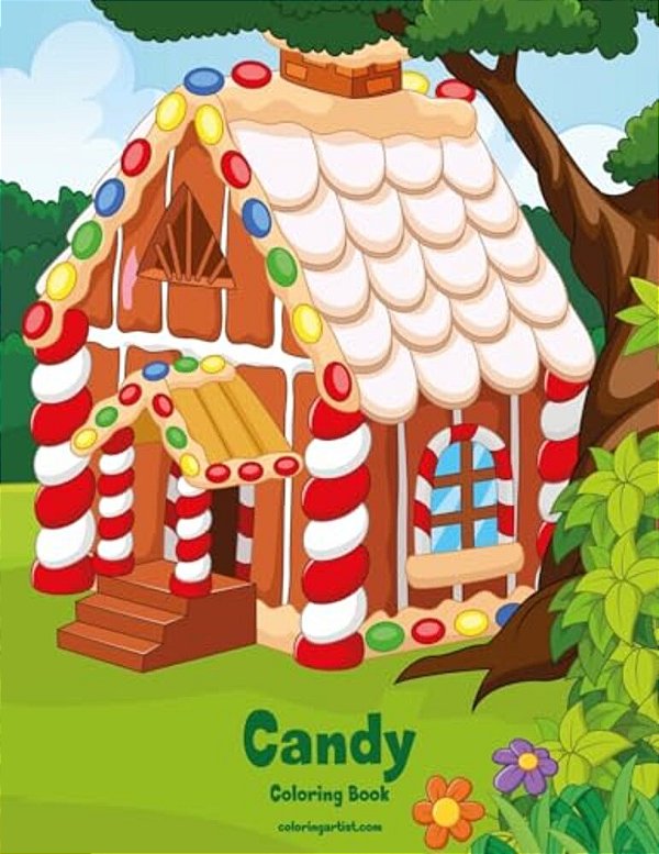 Candy Coloring Book 1-..
