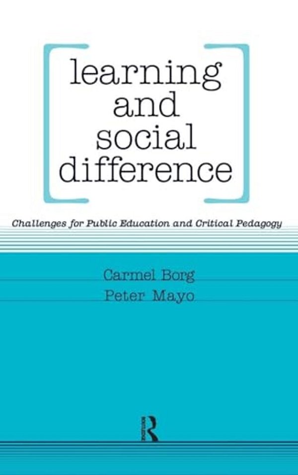 Learning And Social Difference-..