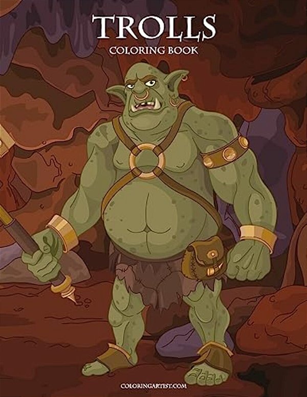 Trolls Coloring Book 1-..