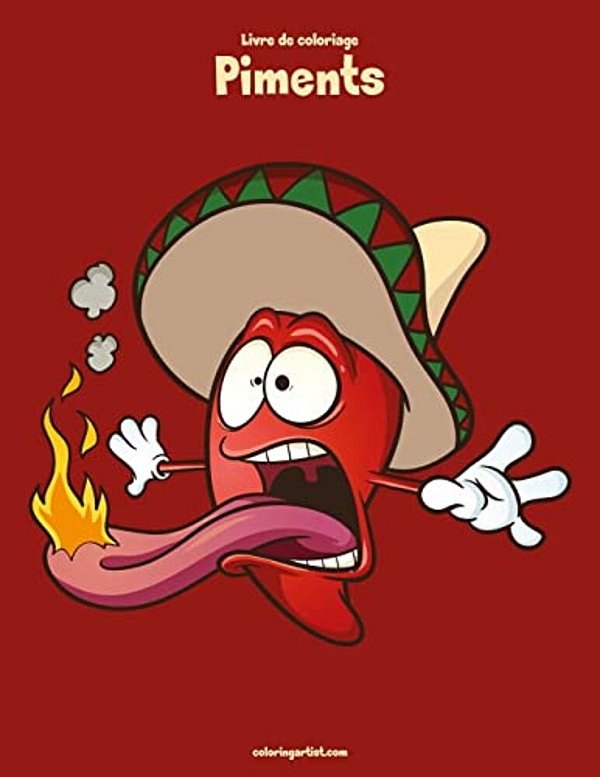 Livre De Coloriage Piments 1-..