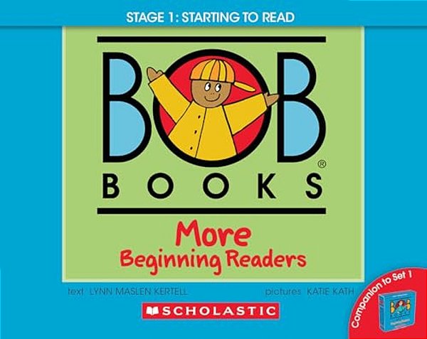 Bob Books - More Beginning Readers Hardcover Bind-Up Phonics, Ages 4 And Up, Kindergarten (Stage 1: Starting To Read)-..
