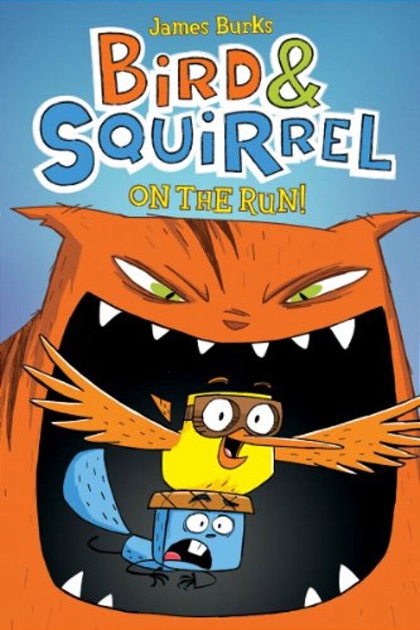 Bird & Squirrel On The Run!: A Graphic Novel (Bird & Squirrel #1)-..