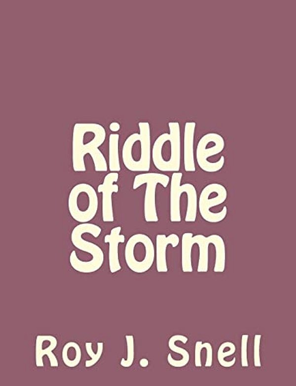 Riddle Of The Storm-..