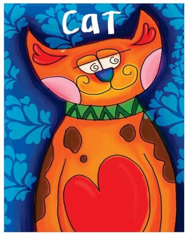Cat: Cat Coloring Books For Kids, Stress Relieving Cats Designs-..