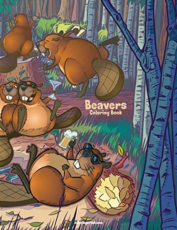 Beavers Coloring Book 1-..
