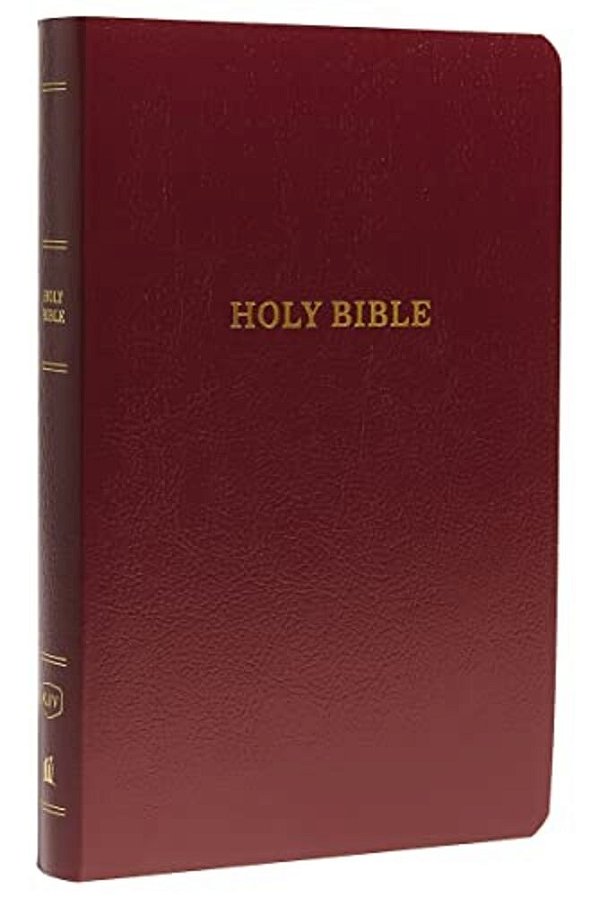 Kjv, Gift And Award Bible, Imitation Leather, Burgundy, Red Letter Edition-..