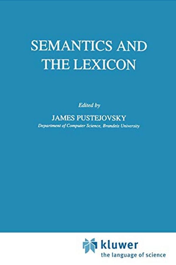 Semantics And The Lexicon-..