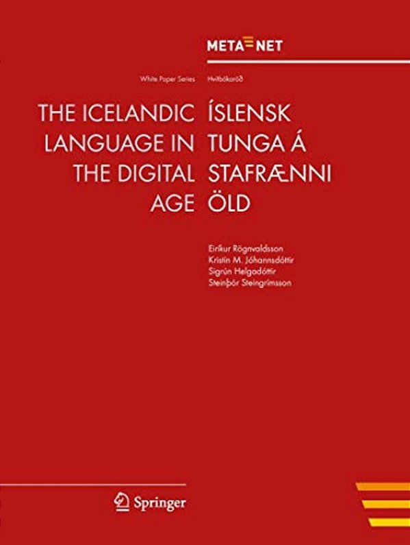 The Icelandic Language In The Digital Age-..