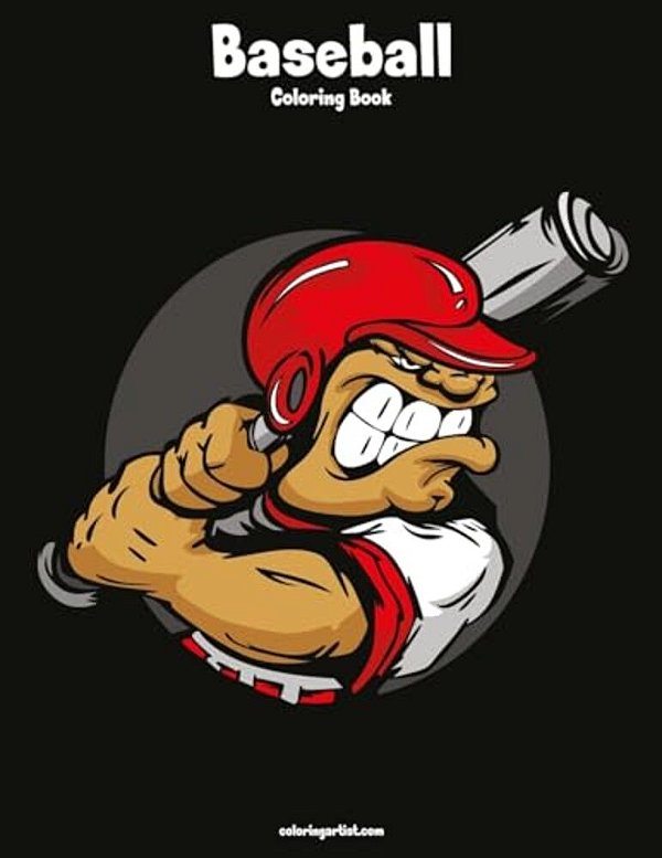 Baseball Coloring Book 1-..