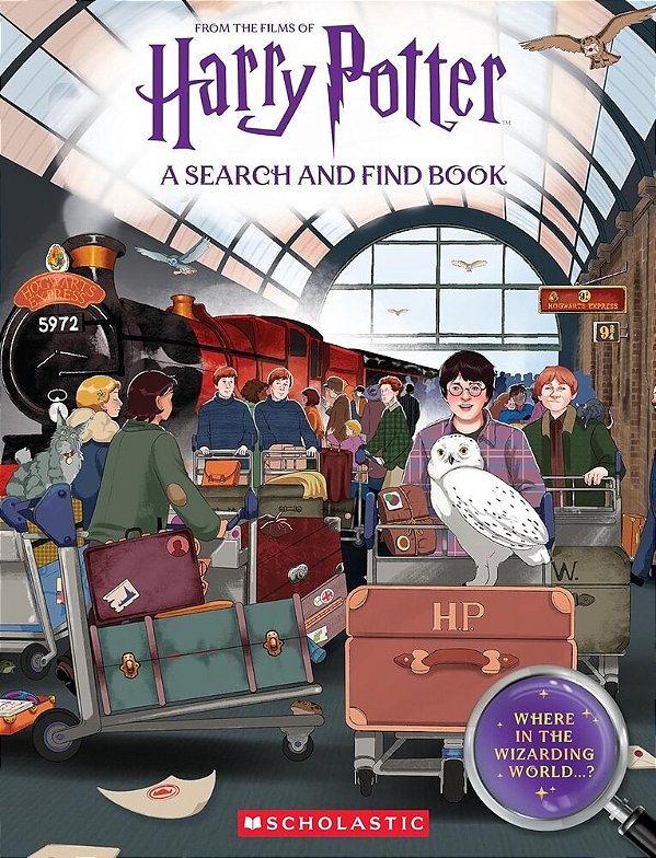 Where In The Wizarding World? An Official Harry Potter Search-And-find Book-..