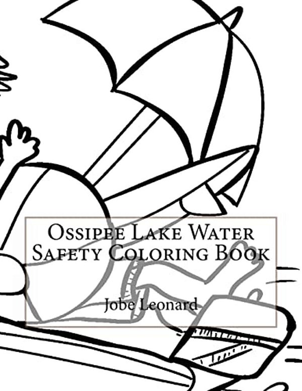 Ossipee Lake Water Safety Coloring Book-..