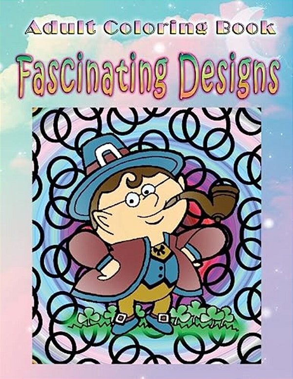 Adult Coloring Book Fascinating Designs: Mandala Coloring Book-..