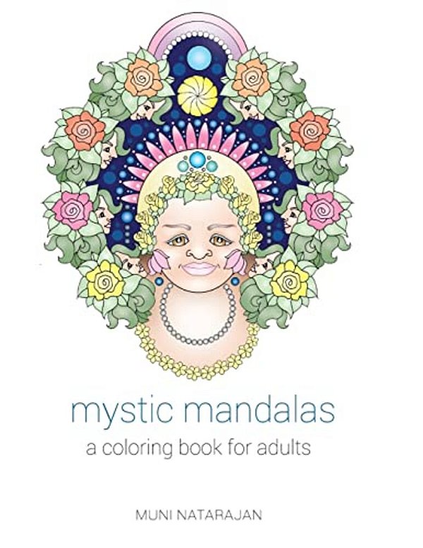 Mystic Mandalas: A Coloring Book For Adults-..