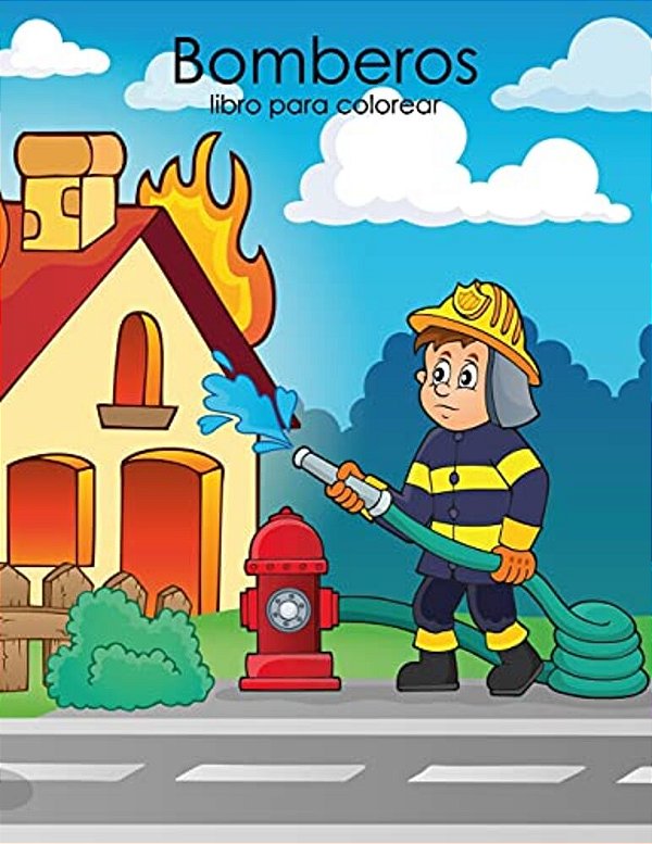 Bomberos Libro Para Colorear 1-..