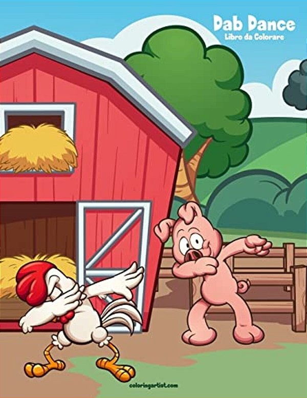 Dab Dance Libro Da Colorare 1-..