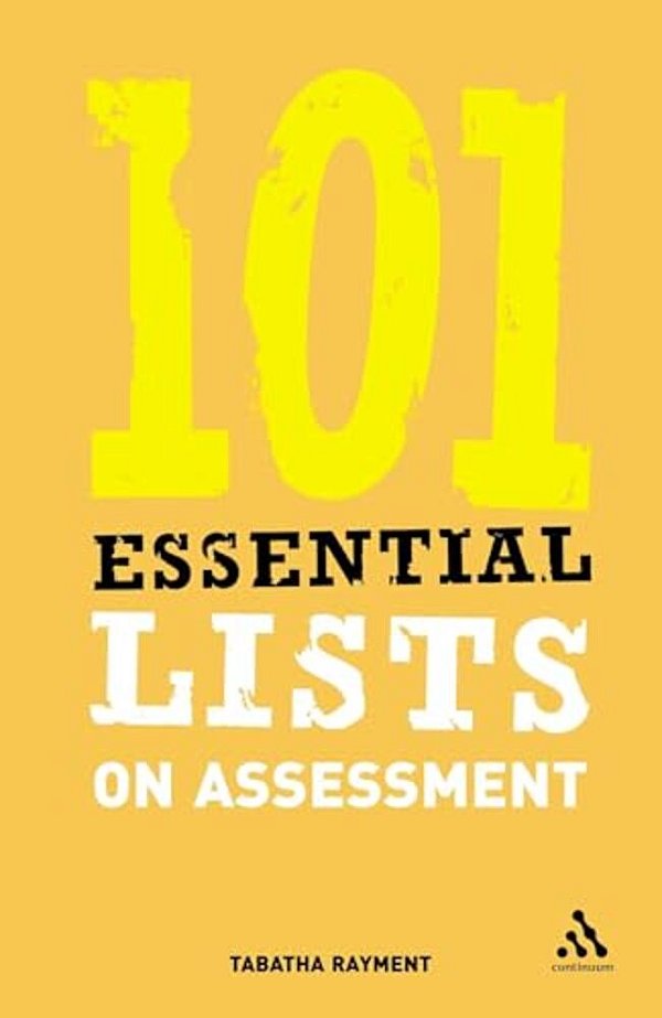 101 Essential Lists On Assessment-..