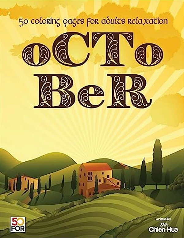 October 50 Coloring Pages For Adults Relaxation-..