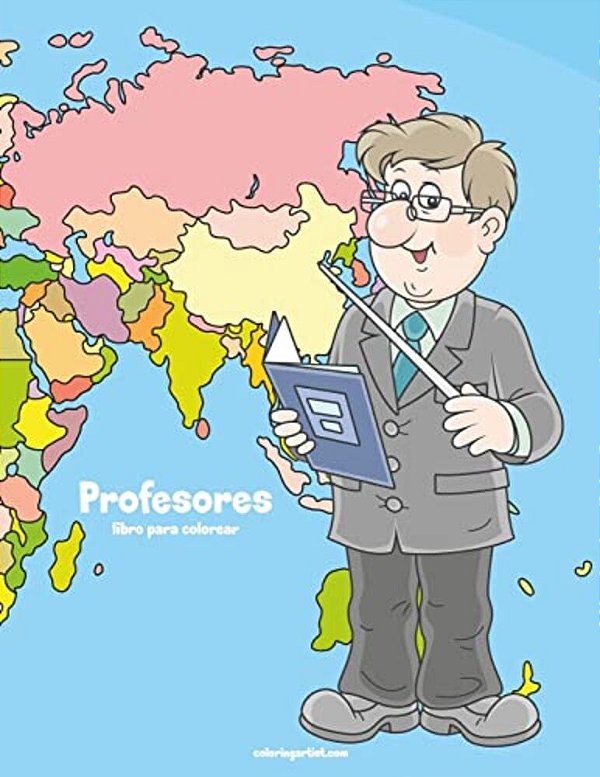 Profesores Libro Para Colorear 1-..
