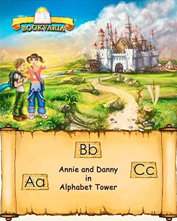 Annie And Danny In Alphabet Tower-..