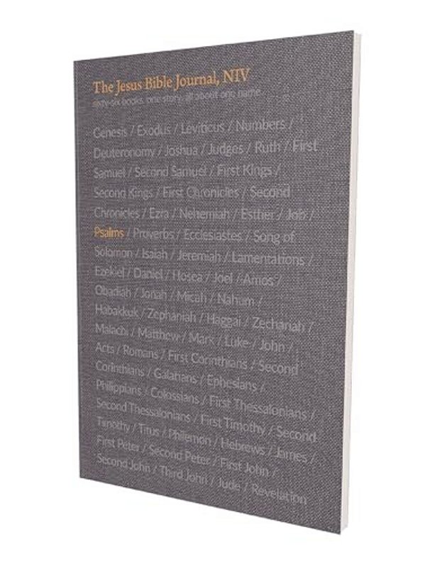 The Jesus Bible Journal, Psalms, Niv, Paperback, Comfort Print-..