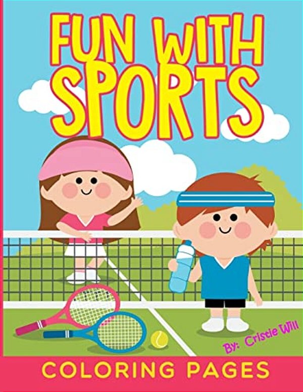 Fun With Sports: Coloring Pages-..