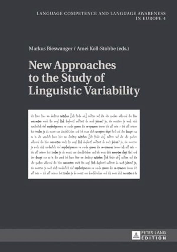 New Approaches To The Study Of Linguistic Variability-..