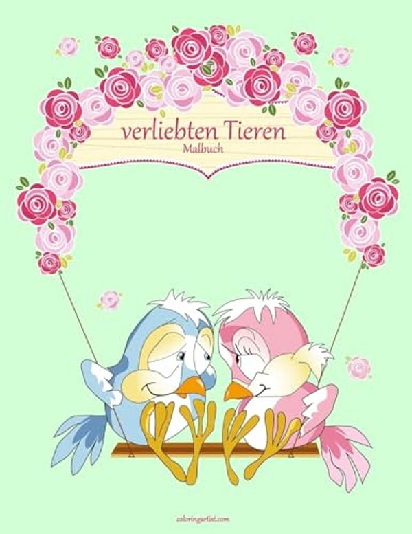 Malbuch Mit Verliebten Tieren 1-..