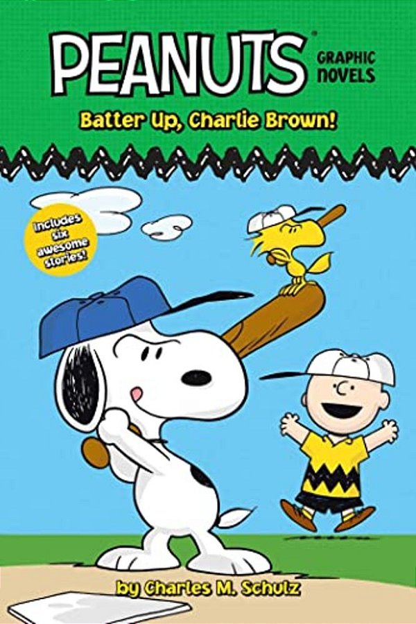 Batter Up, Charlie Brown!: Peanuts Graphic Novels-..