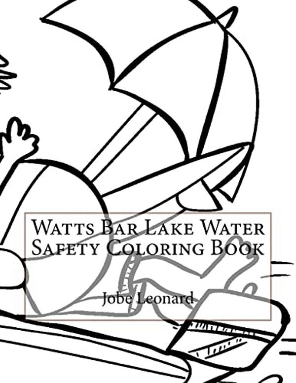 Watts Bar Lake Water Safety Coloring Book-..